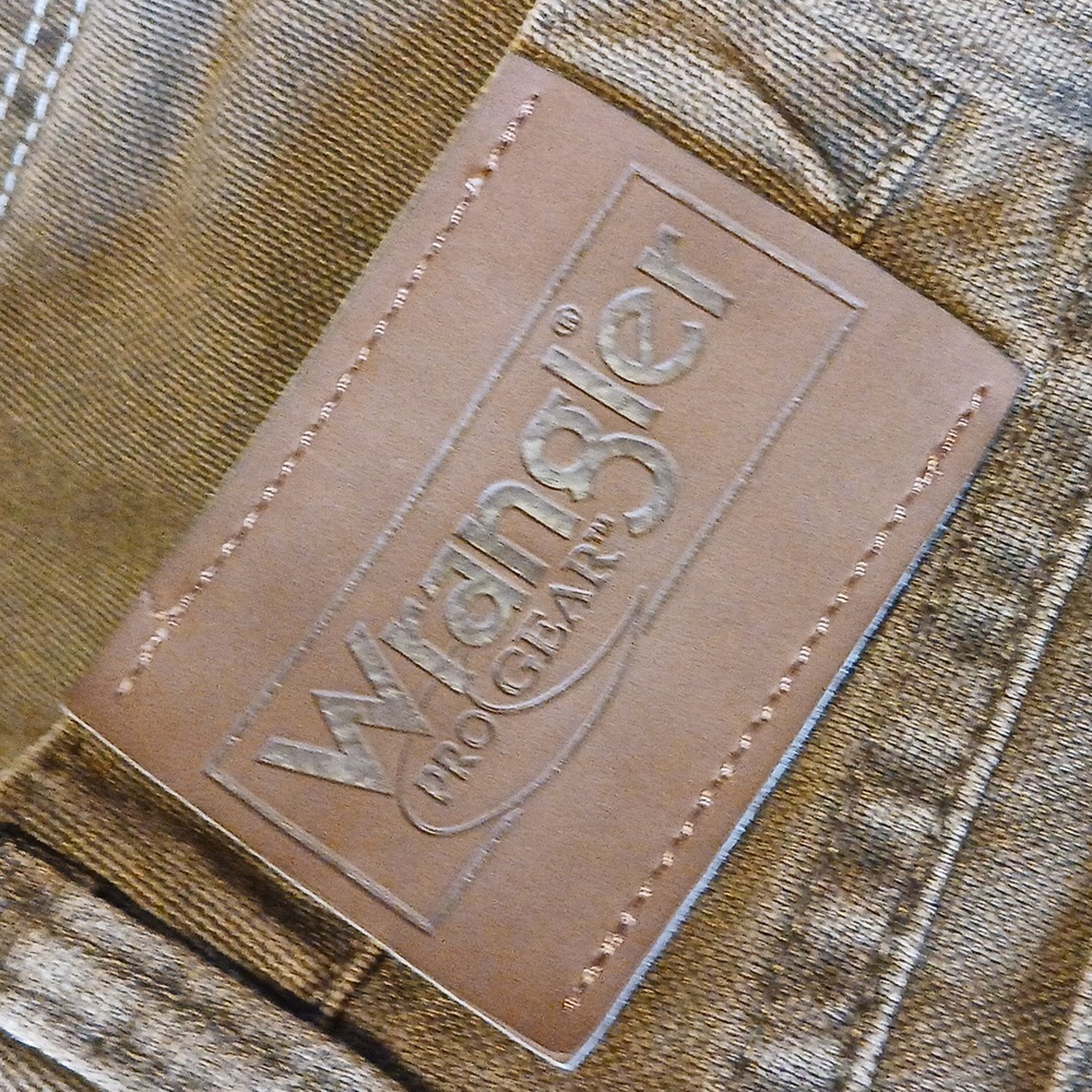 Wrangler Pro Gear Heavy Duty Denim Colorblock Jeans Size 36x30 - Picture 6 of 9